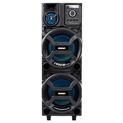 Caixa De Som Amvox 1400w Rms Aca 1402 - 000503a68