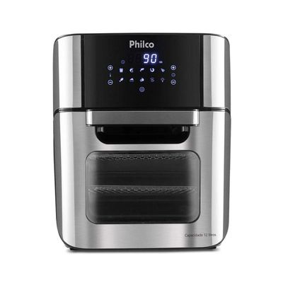 Fritadeira Elétrica Philco Air Fryer Oven 12l Pfr2200p Preta 220v