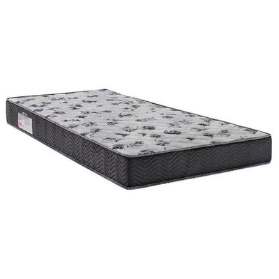 Cama Box Baú Solteiro Suede + Colchão De Espuma D33 - Sereneprime - 88cm Cor:marrom