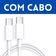 Carregador Turbo Rápido Branco Para iPhone 12 Pro Max