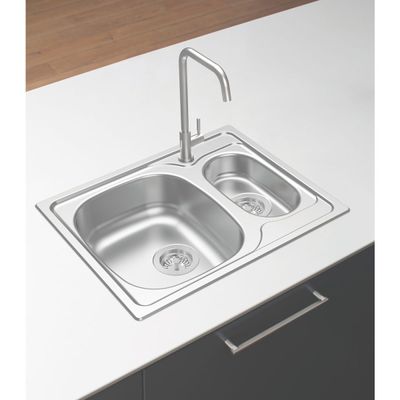Cuba de Sobrepor Inox Acetinado 62,5x50cm Vega 1.5C 34 R Tramontina 93823612