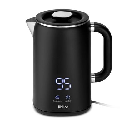 Chaleira Elétrica Philco 1,8L Painel Digital PCH18B 220V