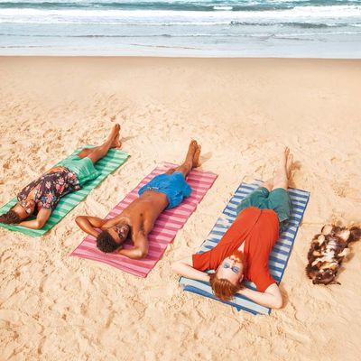 Esteira de Praia Dobrável em Polipropileno 1,80m x 90cm - Turquesa