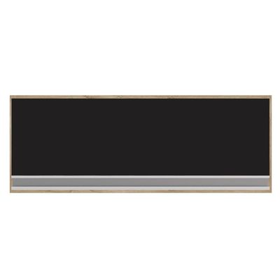 Armário Aéreo de Cozinha Para Geladeira 70cm Texas Castanho/Preto - Lumil Móveis
