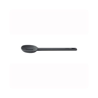 Colher de Servir Perfurada Moldê em Silicone Cinza - Tramontina Cinza