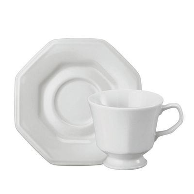 Jogo de Jantar 20 Peças Chá Prisma Porcelana Schmidt
