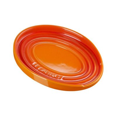 DESCANSO OVAL P/ COLHER LE CREUSET VERMELHO