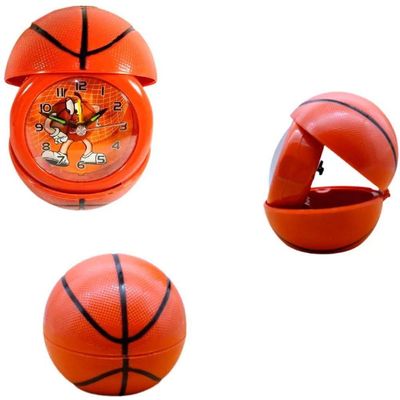 Relógio Despertador Bola De Basquete Decoração