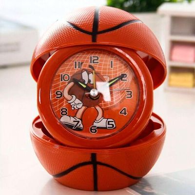 Relógio Despertador Bola De Basquete Decoração