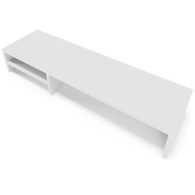 Suporte Para Monitor Stand Home Office Lap 90 Cm L03 Branco - Lyam