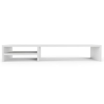 Suporte Para Monitor Stand Home Office Lap 90 Cm L03 Branco - Lyam