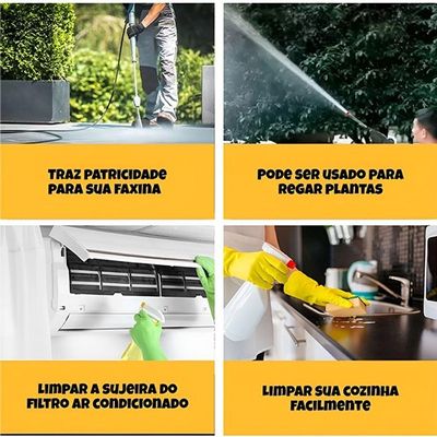 Lavadora De Alta Pressão Portátil Sem Fio 48v Recarregável Para Limpeza Automotiva E Doméstica