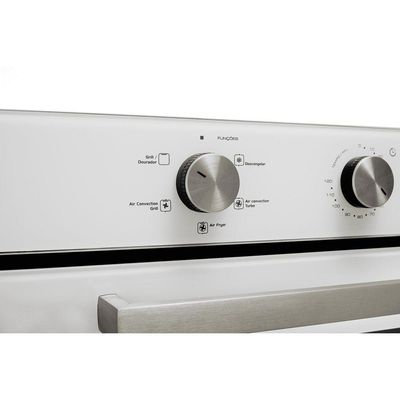 Forno Elétrico Fischer Infinity Embutir 50L Com Air Fryer Branco 220V