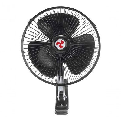Kit 8 Mini Ventilador Veicular Carro Ônibus Caminhão De 20cm