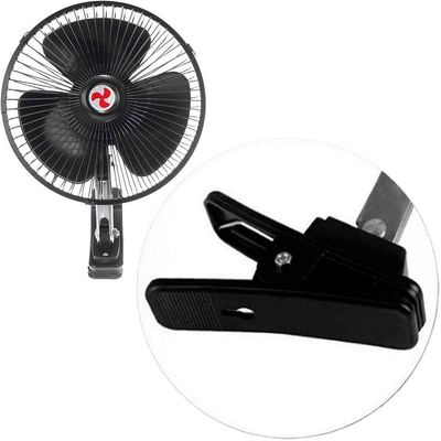 Kit 8 Mini Ventilador Veicular Carro Ônibus Caminhão De 20cm