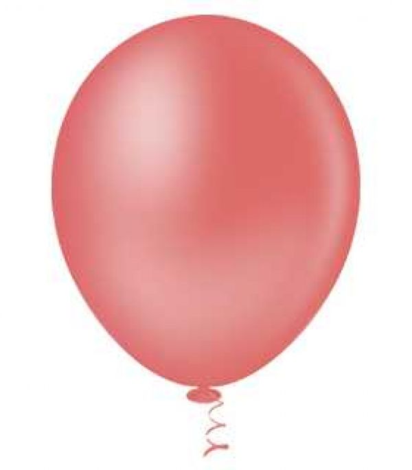 BALAO 9 LISO REDONDO GRANFESTA CORAL 50UN PIC PIC