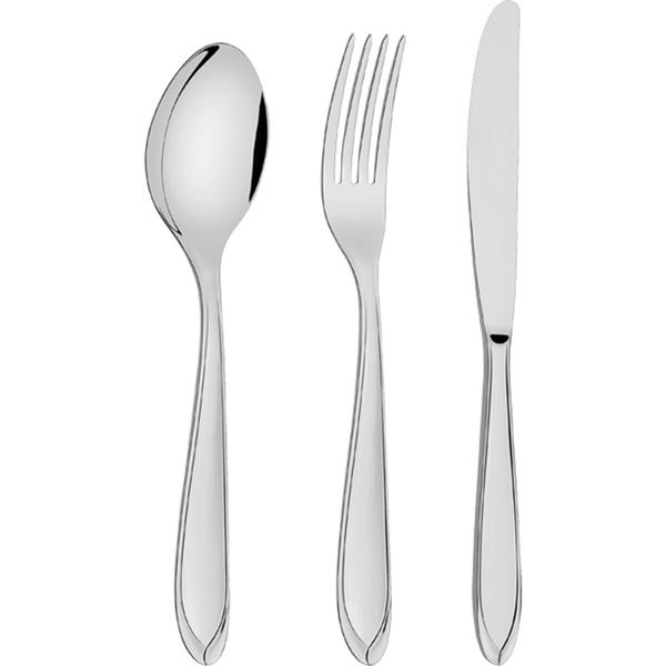 Faqueiro em Aço Inox com Facas de Mesa Laguna 24pçs - Tramontina