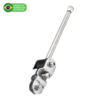 Antena Corta Pipa Moto Retrátil Retrovisor Inox 9/12Pta HRC5