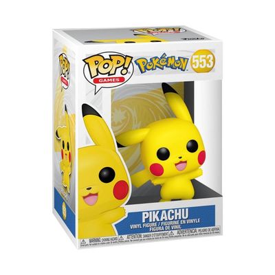 Boneco Funko Pop - Games - Pokemon - Pikachu (Waving)