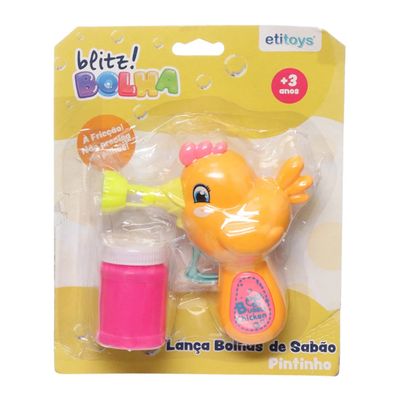 Brinquedo Lança Bolhas de Sabão Etilux Pássaro - Item Sortido