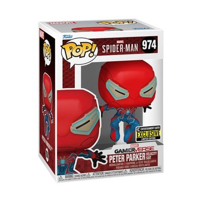 Boneco Funko POP! Spider Man 2 Peter Parker Velocity Suit