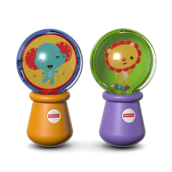 Brinquedo para Bebê Fisher Price Maracas Coloridas