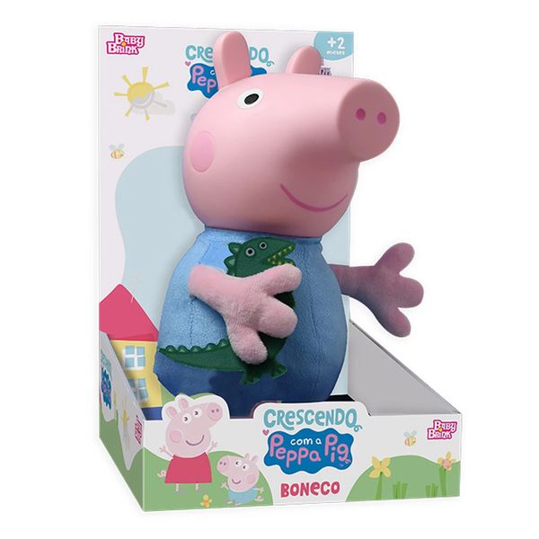 Boneco George Pig Babybrink 32cm Boneco George Pig Babybrink 32cm