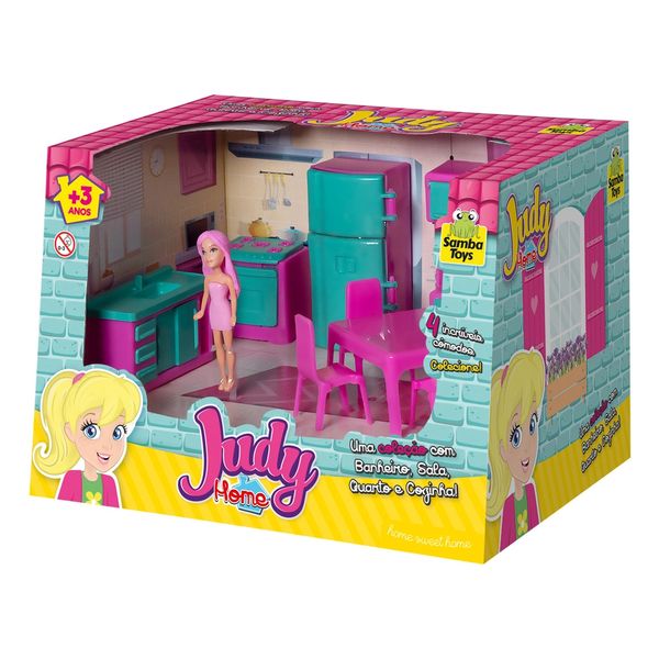 Cozinha de Brinquedo Samba Toys Coleção Judy