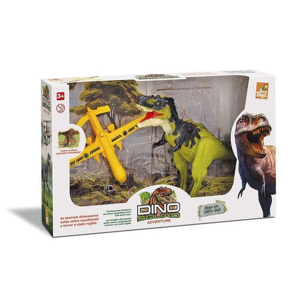 Brinquedo Dinossauro Bee Toys Dino Squad Rajassauro