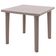 Mesa Tramontina Sancho 80 x 80 cm em Polipropileno Camurça