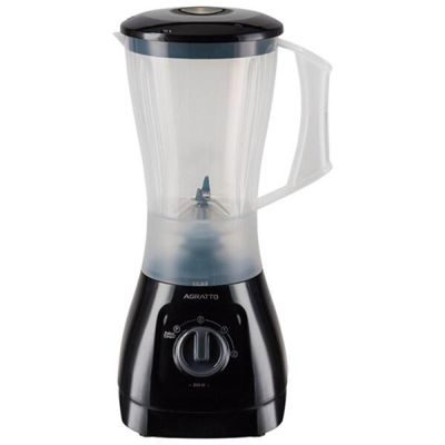 Liquidificador Portatil Potente Preto 850W Copo Leitoso 1,5 Litros Forza 220V, Cor: 220V