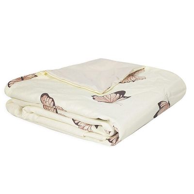 Capa Duvet Para Edredom Solteiro Essencialle Com Ziper 1 Peça Borboletas