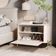 Conjunto Mesa De Cabeceira Albania Off White Dourado