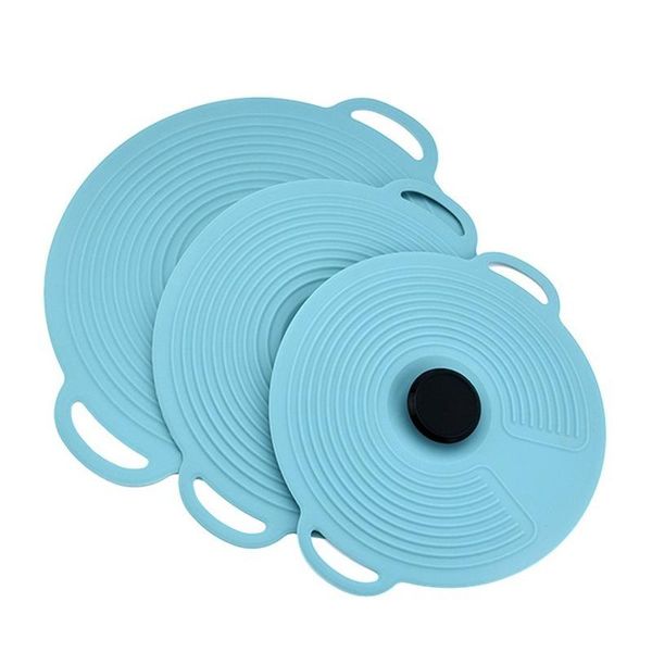 Tampas de Silicone Reutilizáveis para Panelas e Tigelas 20,4x24cm / vermelho