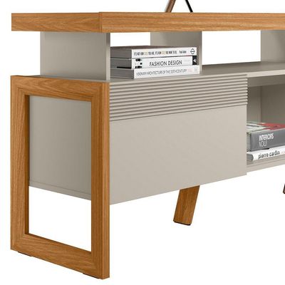 Rack Linea Brasil Esmeralda Nature/off White