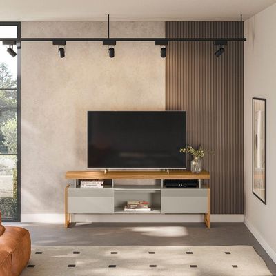 Rack Linea Brasil Esmeralda Nature/off White
