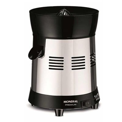 Espremedor Mondial E-10 Turbo C/Cone Extra/250W Preto/Inox Bivolt