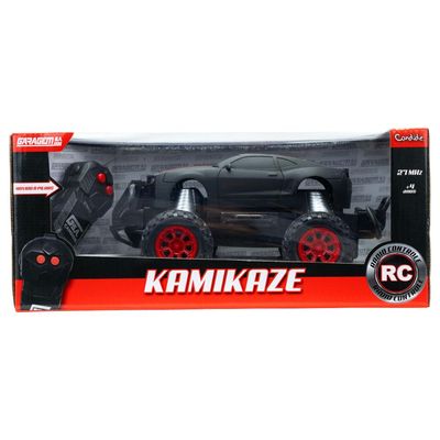 Veículo Controle Remoto Garagem S.A. Kamikaze - Vermelho