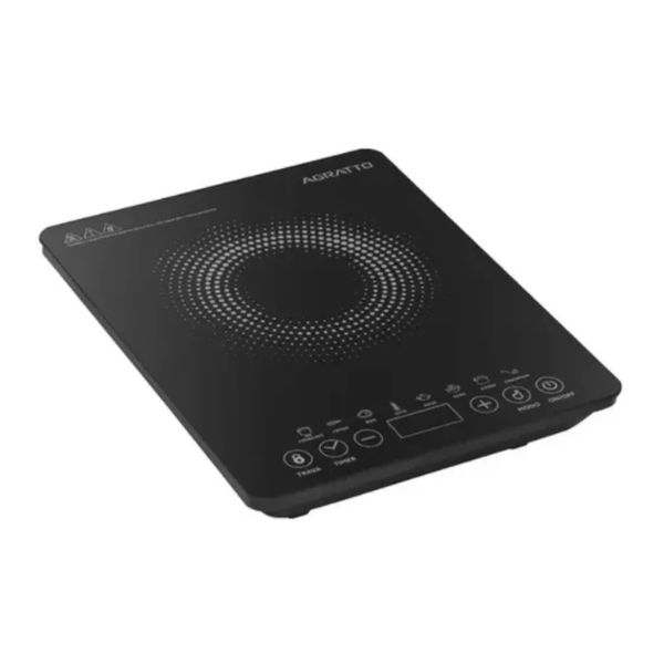 Cooktop de Inducao Agratto 1 Boca 2000w Preto 220V ACKI01I-02