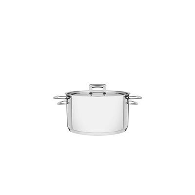 Caçarola Funda em Aço Inox Brava com Duas Alças e Fundo Triplo 20cm - Tramontina