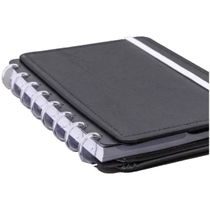 Discos + Elástico p/ Caderno InteligenteTRANSPARENTE M23mm