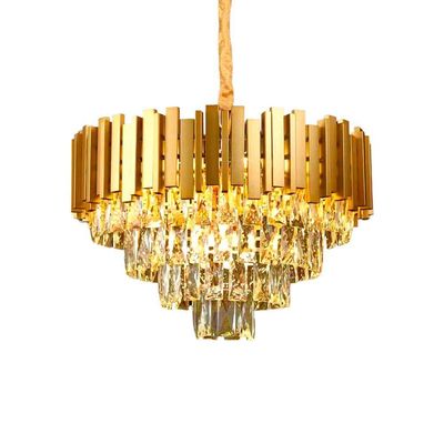 Lustre Pendente Sindora Dcd00458 Dourado E14 Bivolt