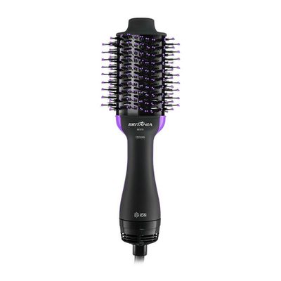 Escova Secadora Britânia Bes35 4 Em 1 1300w Preta Bivolt
