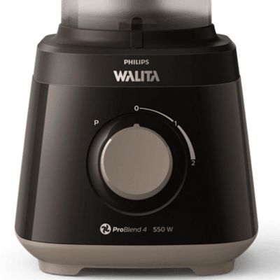 Liquidificador Philips Walita Daily Ri2110p Com 2 Velocidades E Jarra 2 Litros Preto 127v