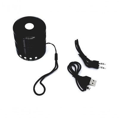 Mini Caixa Caixinha Som Portátil Bluetooth Mp3 Fm Sd Usb Aux .5W - 887