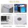 Mini Ar Condicionado Climatizador Humidificador Portátil Arctic Air Cooler 3 Velocidades