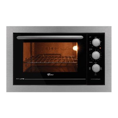 Forno Elétrico Embutir Fit Line Inox 48L 220V Fischer