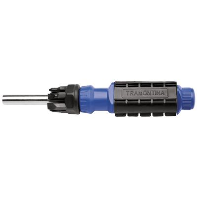 Chave de Fenda com Ponteiras Tramontina Basic para Uso Doméstico 6 Peças