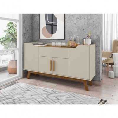 Buffet Aparador Com Gaveta Impressious Off White Cinamomo