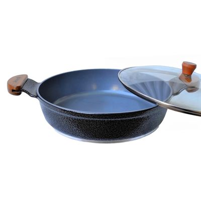 Frigideira Preto Craqueado Antiaderente Cerâmica Javali AM30